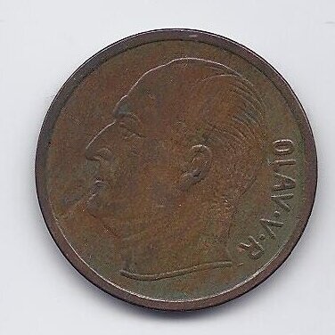 NORVEGIJA 5 ORE 1970 KM # 405 VF 1