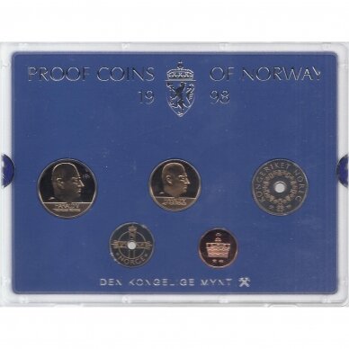 NORWAY 1998 Official PROOF set
