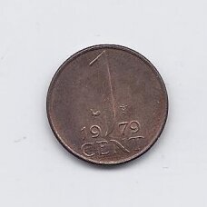 NETHERLANDS 1 CENT 1979 KM # 180 VF NETHERLANDS 1 CENT 1979 KM # 180 VF