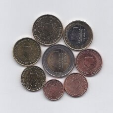 NYDERLANDAI 1999 - 2001 m. euro monetų rinkinys