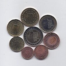 NYDERLANDAI 2000 - 2003 m. euro monetų rinkinys