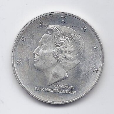 NYDERLANDAI 10 GULDEN 1997 KM # 224 AU Maršalo planas 1