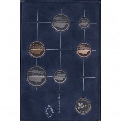 NYDERLANDAI 1995 m. 6 monetų proof rinkinys 1