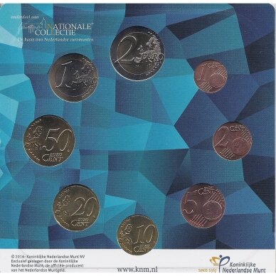 NETHERLANDS 2016 Official euro coins set 1