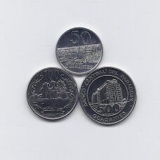 PARAGVAJUS 2012 m. 3 monetų rinkinys