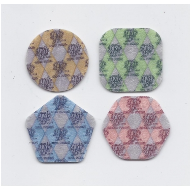 PADNIESTRĖ 2014 m. 4 plastikinių monetų rinkinys 1