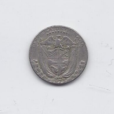 PANAMA 1/10 BALBOA 1973 KM # 10 VF 1