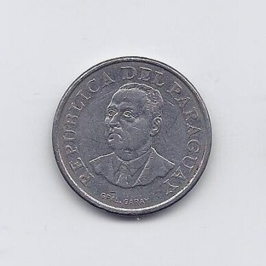 PARAGUAY 10 GUARANIES 1976 KM # 153 VF 1