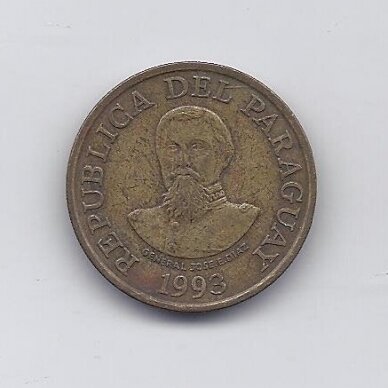 PARAGUAY 100 GUARANIES 1993 KM # 177a VF 1