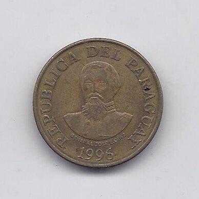 PARAGUAY 100 GUARANIES 1996 KM # 177a VF 1