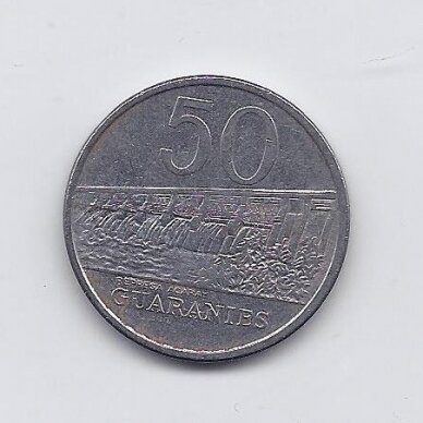 PARAGUAY 50 GUARANIES 1980 KM # 169 VF