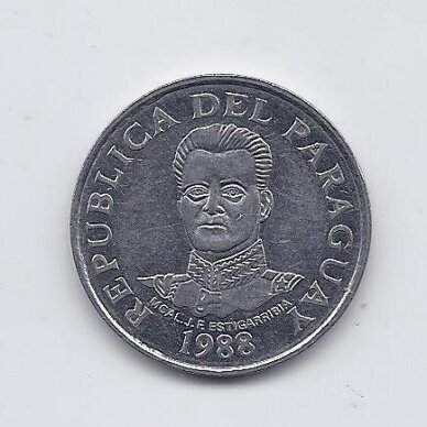 PARAGUAY 50 GUARANIES 1988 KM # 169 VF 1