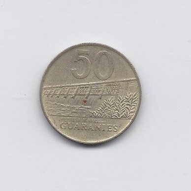 PARAGUAY 50 GUARANIES 1992 KM # 191 VF