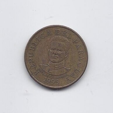 PARAGUAY 50 GUARANIES 1995 KM # 191a VF 1