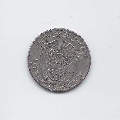 PANAMA 1/10 BALBOA 1983 KM # 10 VF 1