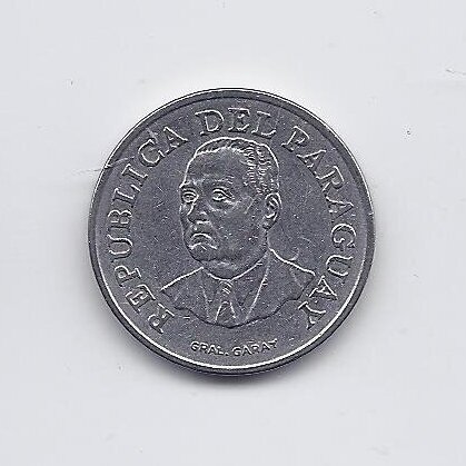 PARAGUAY 10 GUARANIES 1975 KM # 153 VF 1