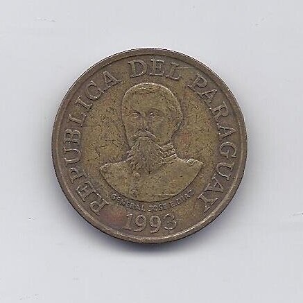 PARAGUAY 100 GUARANIES 1993 KM # 177a VF 1