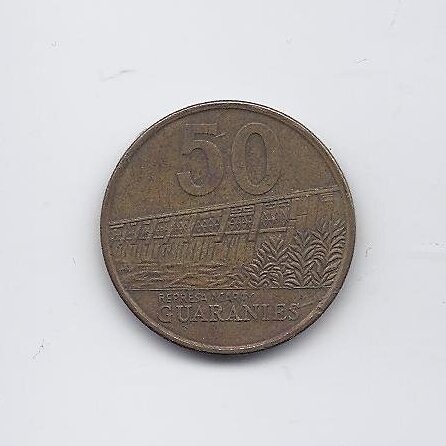 PARAGUAY 50 GUARANIES 1995 KM # 191a VF