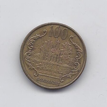 PARAGUAY 100 GUARANIES 1996 KM # 177a VF