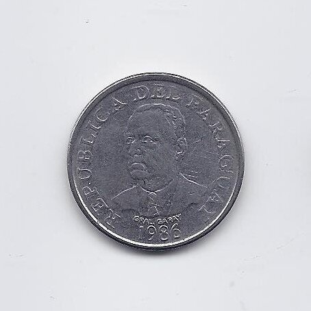 PARAGUAY 10 GUARANIES 1986 KM # 167 VF/XF 1