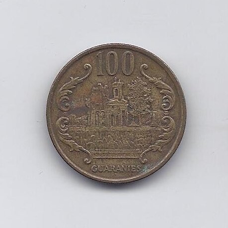 PARAGUAY 100 GUARANIES 1993 KM # 177a VF