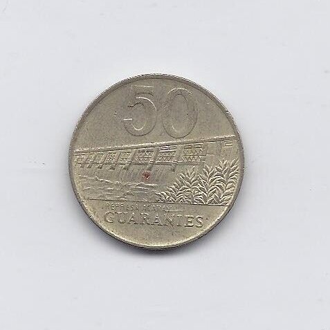 PARAGUAY 50 GUARANIES 1992 KM # 191 VF