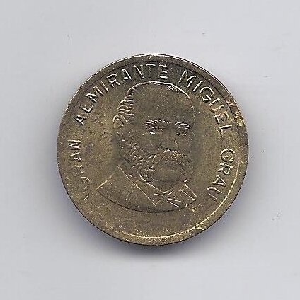 PERU 50 CENTIMOS 1988 KM # 295 XF 1