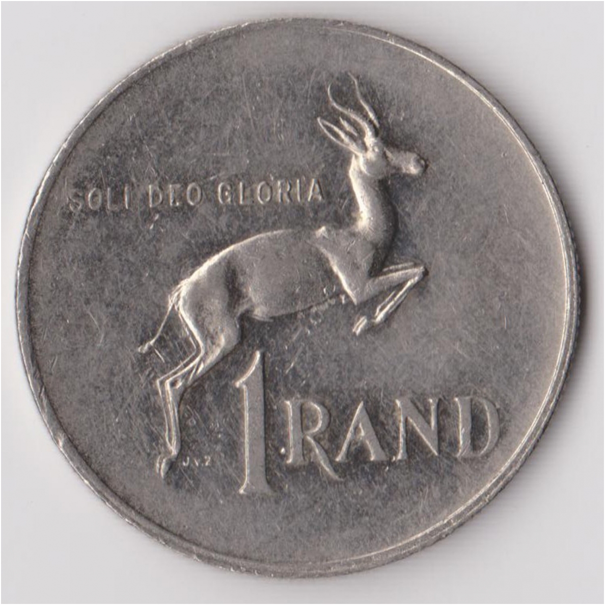 SOUTH AFRICA 1 RAND 1979 KM # 104 VF N. J. Diederichs
