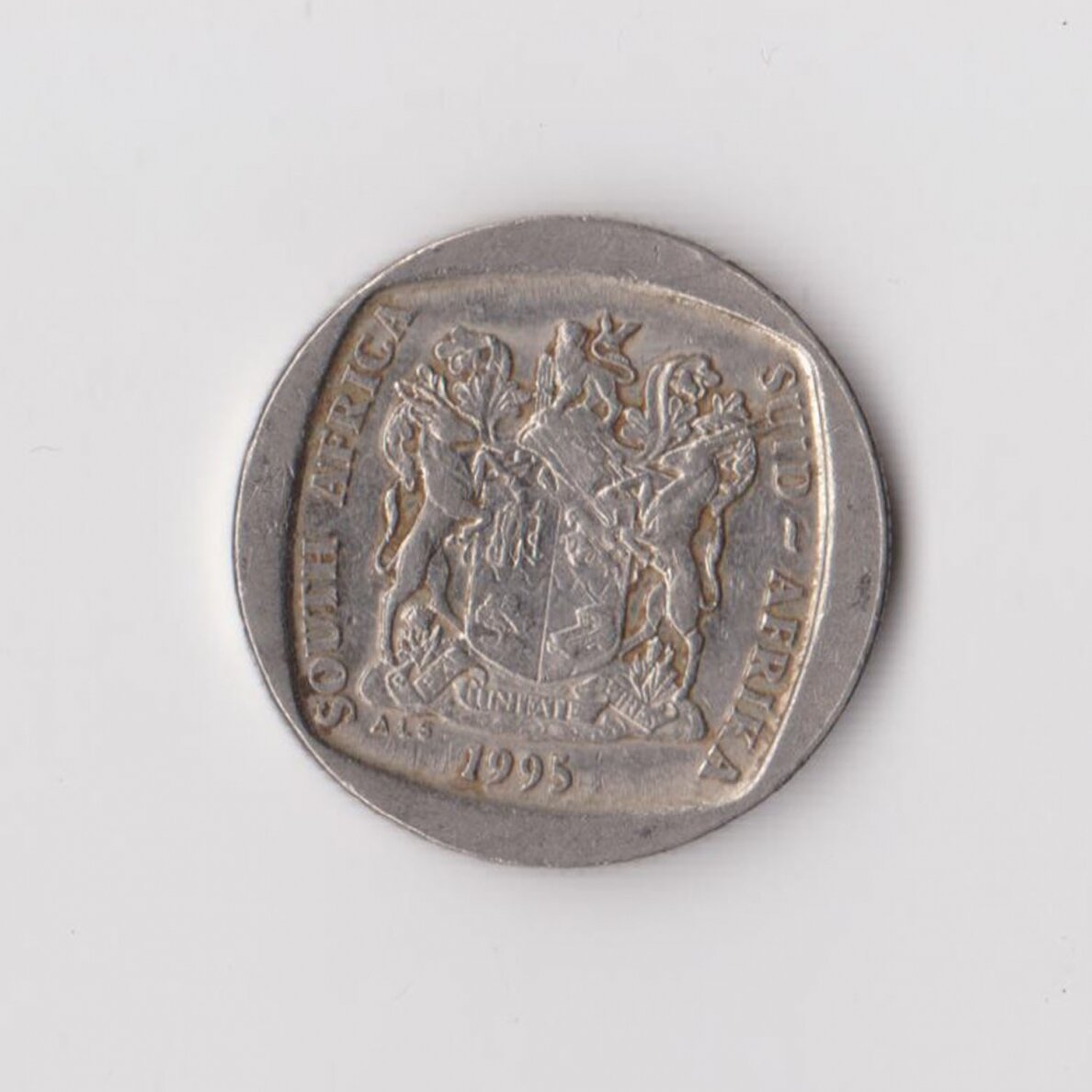 SOUTH AFRICA 1 RAND 1995 KM # 138 VF/XF 1