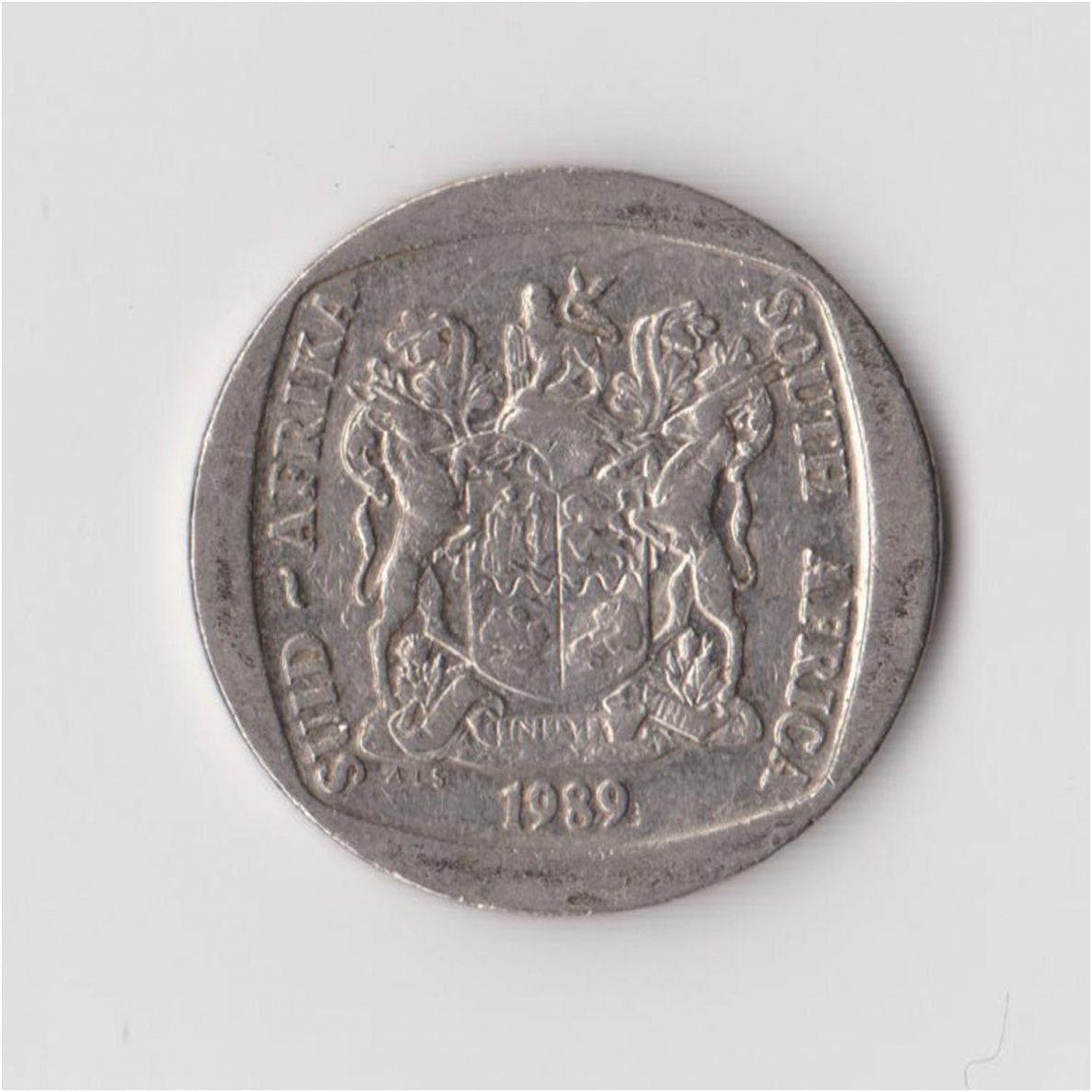 SOUTH AFRICA 2 RAND 1989 KM # 139 XF 1