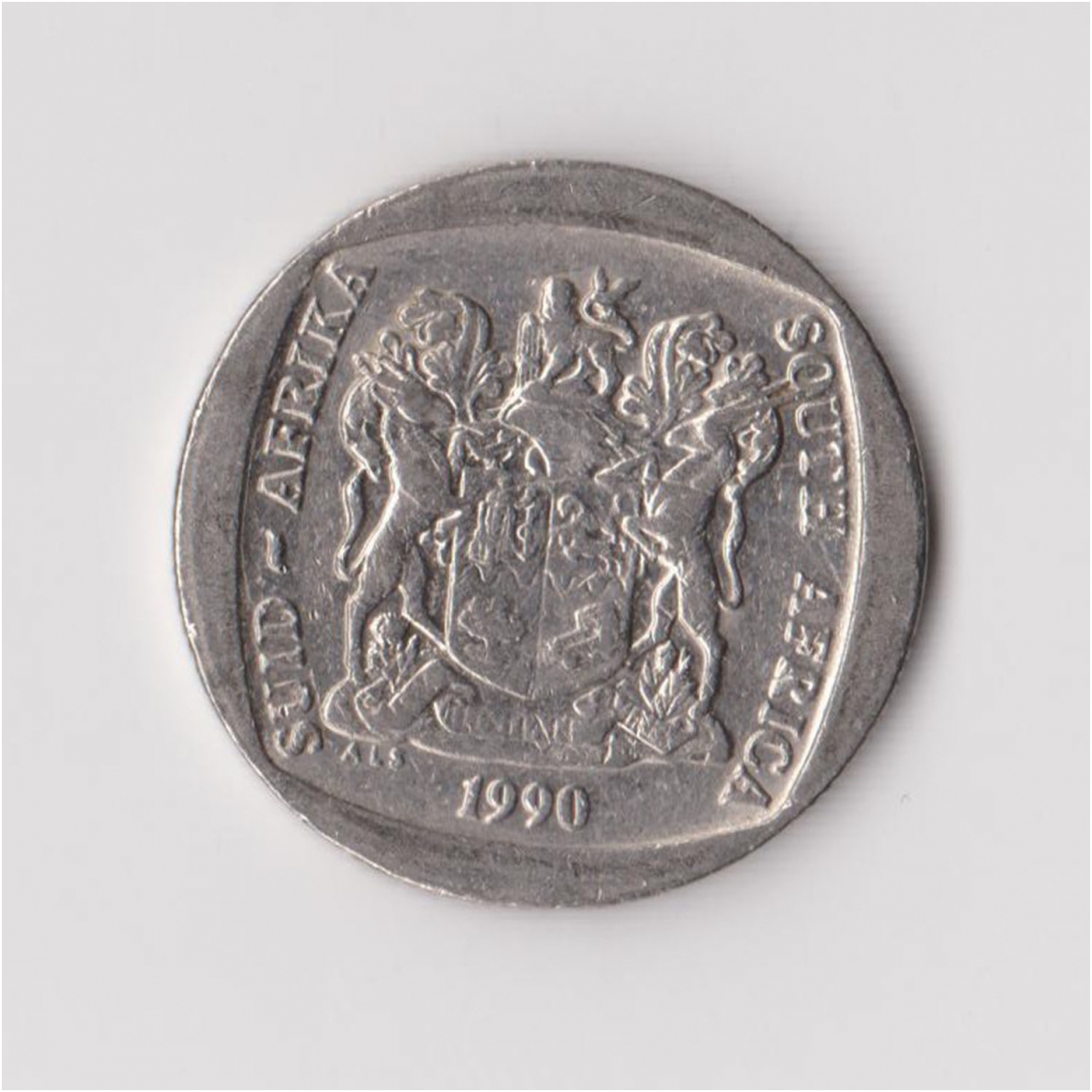 SOUTH AFRICA 2 RAND 1990 KM # 139 XF 1