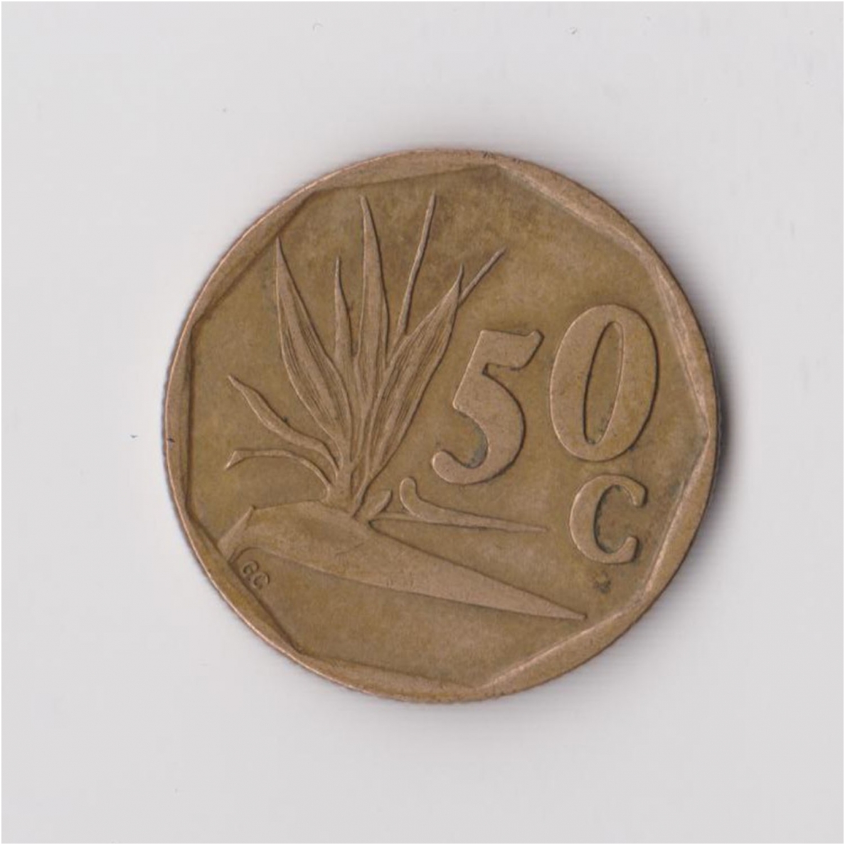 SOUTH AFRICA 50 CENTS 1993 KM # 137 VF