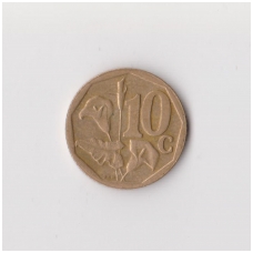 SOUTH AFRICA 10 CENTS 2006 KM # 487 F/VF SOUTH AFRICA 10 CENTS 2006 KM # 487 F/VF