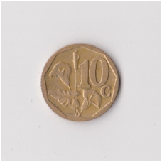 SOUTH AFRICA 10 CENTS 2008 KM # 498 XF SOUTH AFRICA 10 CENTS 2008 KM # 498 XF