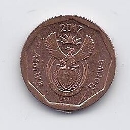 SOUTH AFRICA 10 CENTS 2017 KM # new XF 1