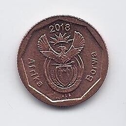 SOUTH AFRICA 10 CENTS 2018 KM # new XF 1