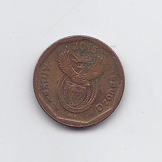 SOUTH AFRICA 10 CENTS 2015 KM # new VF 1