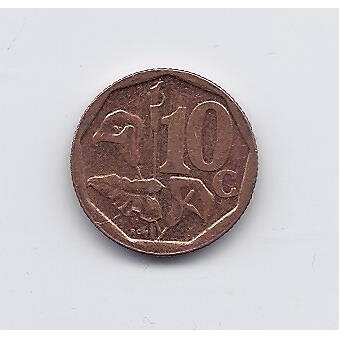 SOUTH AFRICA 10 CENTS 2017 KM # new XF