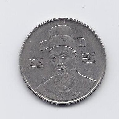 SOUTH KOREA 100 WON 1988 KM # 35.2 VF 1