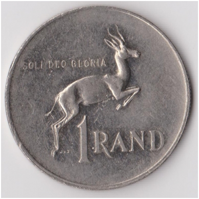 SOUTH AFRICA 1 RAND 1979 KM # 104 VF N. J. Diederichs