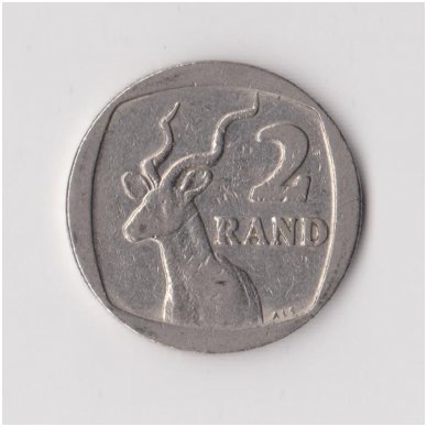 SOUTH AFRICA 2 RAND 1989 KM # 139 XF