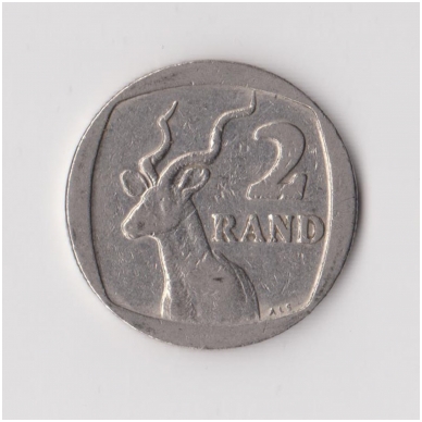 SOUTH AFRICA 2 RAND 1990 KM # 139 XF