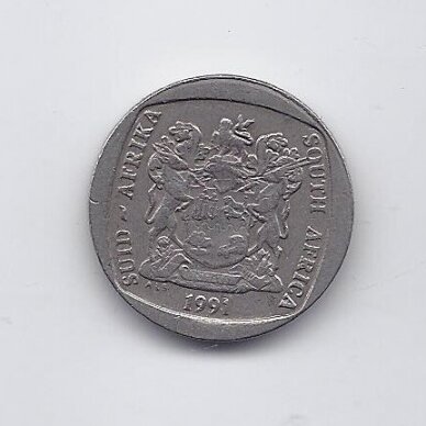 SOUTH AFRICA 2 RAND 1991 KM # 139 VF 1