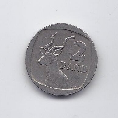 SOUTH AFRICA 2 RAND 1991 KM # 139 VF