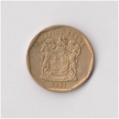 PIETŲ AFRIKA 20 CENTS 1997 KM # 162 VF 1