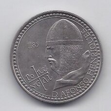 PORTUGAL 100 ESCUDOS 1985 KM # 629 AU Afonso Henriques