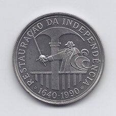 PORTUGAL 100 ESCUDOS 1990 KM # 651 AU Restoration of Portuguese Independence