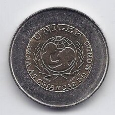 PORTUGAL 100 ESCUDOS 1999 KM # 722.1 UNC UNICEF PORTUGAL 100 ESCUDOS 1999 KM # 722.1 UNC UNICEF