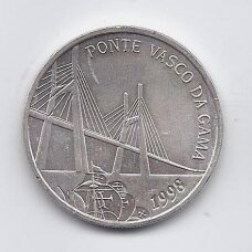 PORTUGAL 500 ESCUDOS 1998 KM 705 AU asco da Gama Bridge