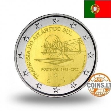 PORTUGAL 2 EURO 2022 CROSSING OF THE SOUTH ATLANTIC BY PLANE